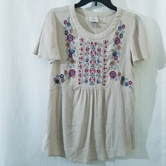 Knox Rose Tops - cute embroidery top